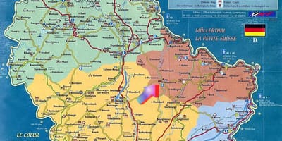 Карта Луксембурга знаменитости карта 