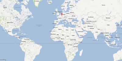 Локација Луксембурга на мапи света